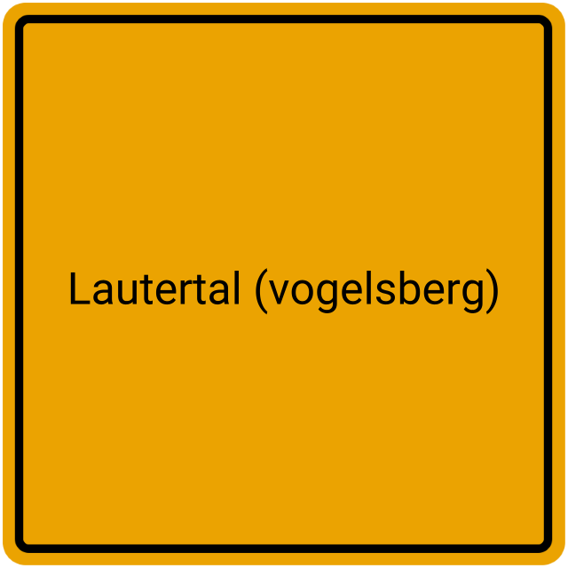 Meldebestätigung Lautertal (Vogelsberg)